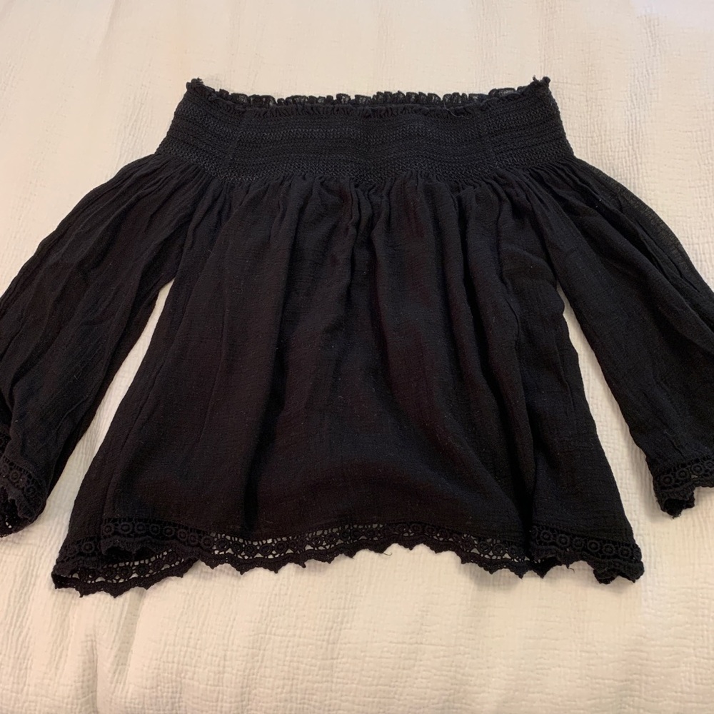 Zara off the shoulder top